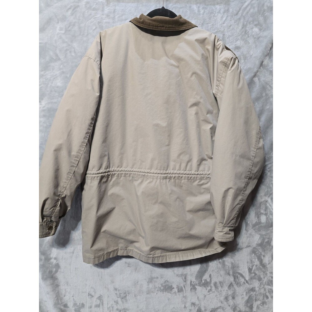 GANT Beige Insulated Barn Jacket Chore Coat L Removable Liner Corduroy EUC - Picture 5 of 13